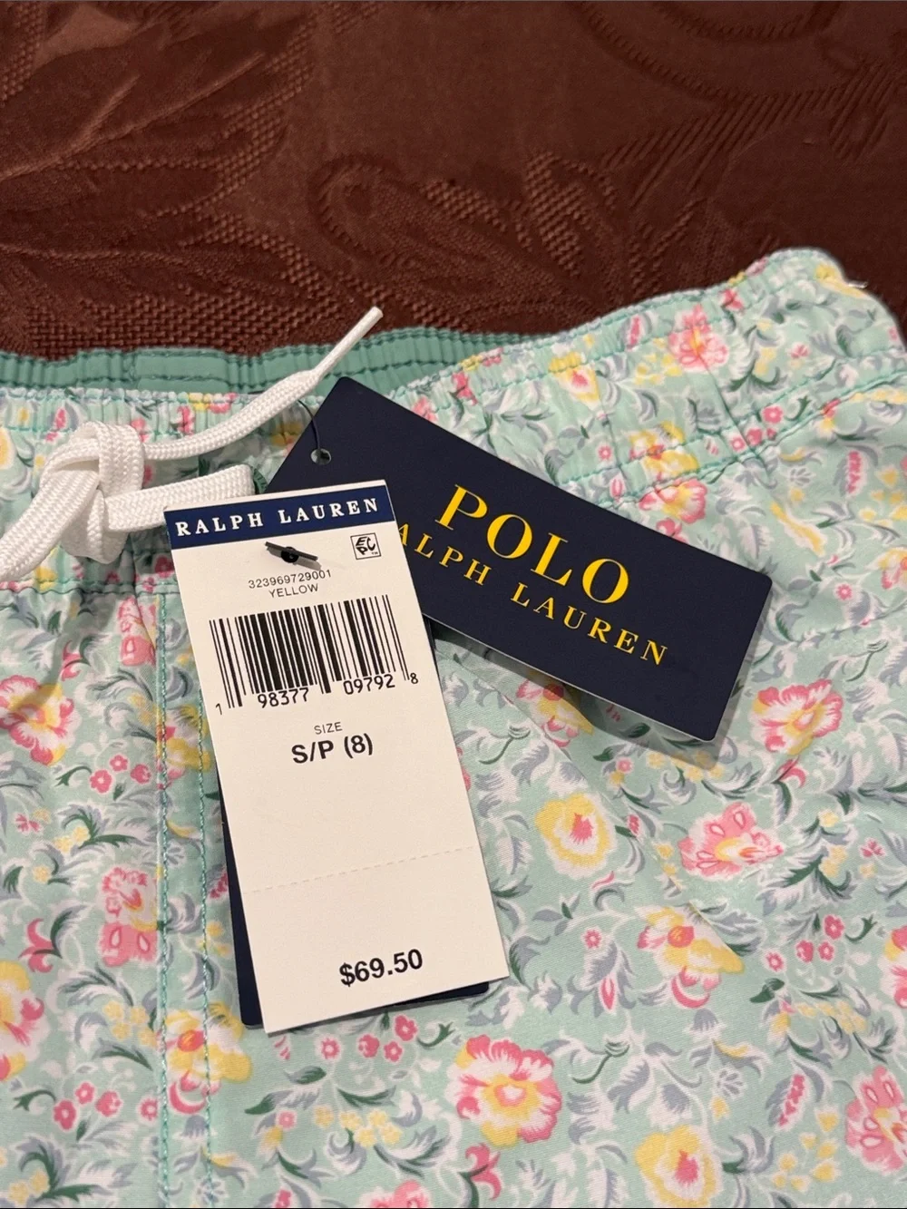 Polo by Ralph Lauren Boys Swim Trunks. Size 8